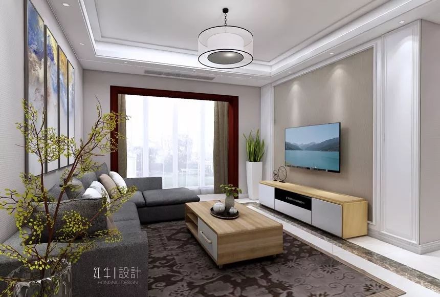 南京紫金華府114平米現代簡約風格裝修  三代同堂的溫馨之家02