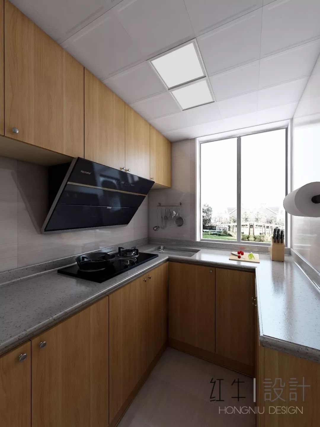 南京云南路西橋花苑79平米現(xiàn)代簡約風(fēng)格裝修  溫馨浪漫05廚房