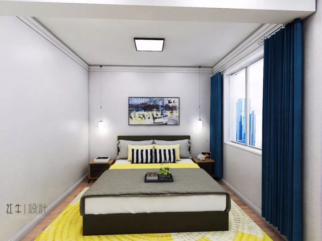 南京招商依云和府88平米現代簡約風格裝修  冷暖中和05