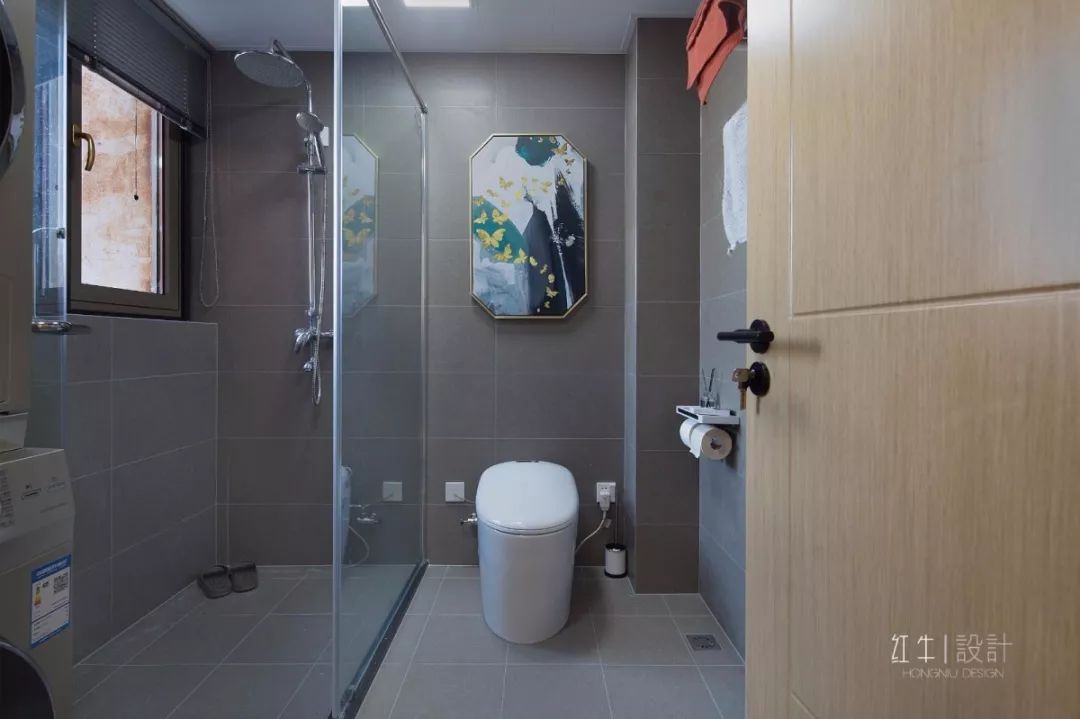 南京明月港灣105平米北歐風(fēng)格裝修  擁有獨(dú)立衣帽間與書(shū)房13衛(wèi)生間