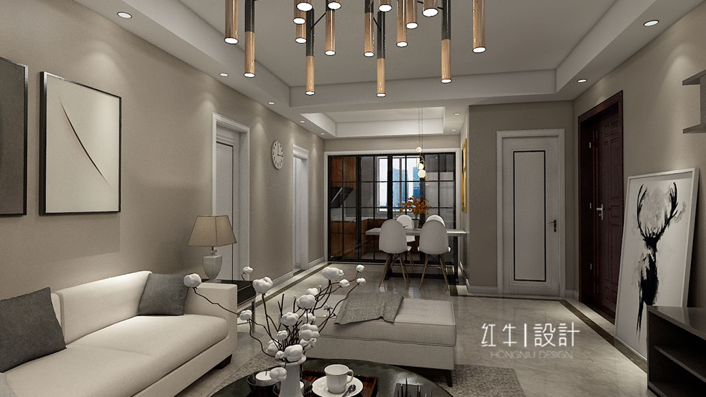 水印580_劉萍萍_南京市江寧區五礦瀾悅方山115㎡簡約現代風格裝修_餐廳