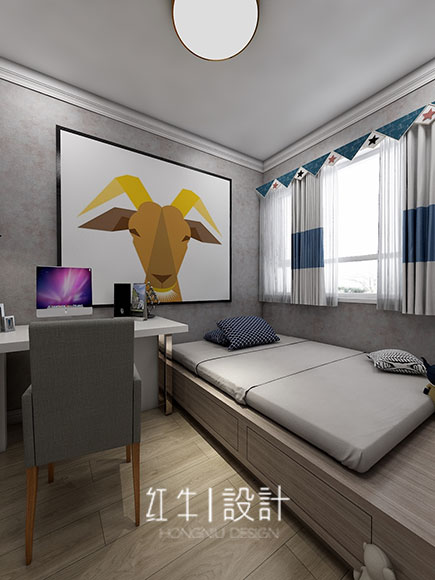 水印580_劉萍萍_南京市江寧區五礦瀾悅方山115㎡簡約現代風格裝修_小房間