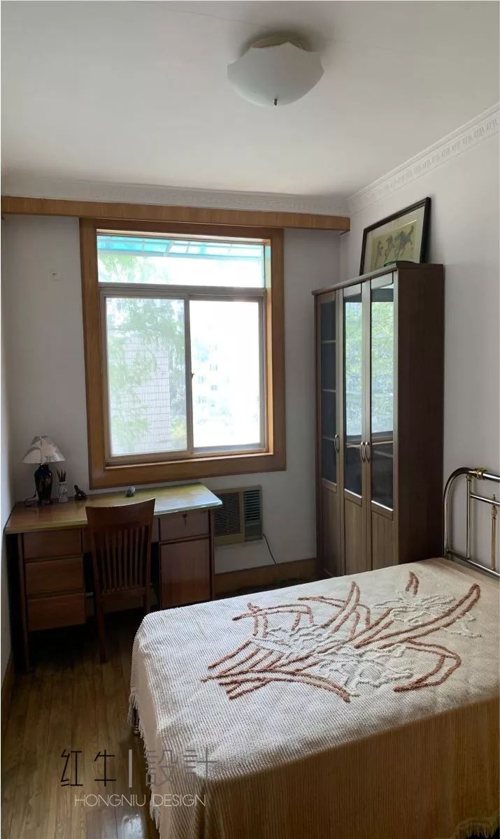 南京老房翻新--“能住”與“好住”之間，就差這點改變！05改造前_次臥室