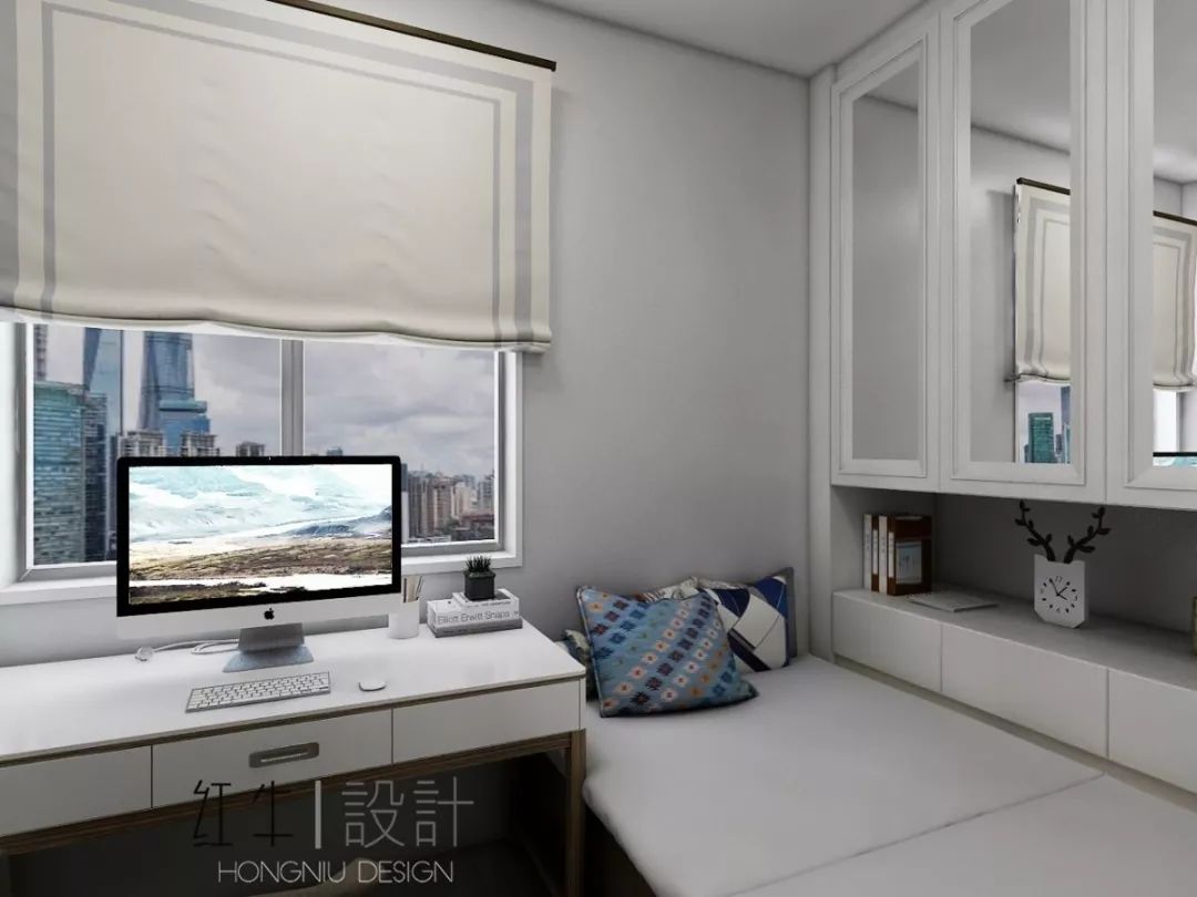 南京老房翻新--“能住”與“好住”之間，就差這點改變！16改造后_書房