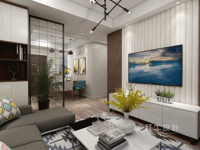 南京海賦尚城99㎡現代風格--幸福的三口之家01設計師：劉曉芳