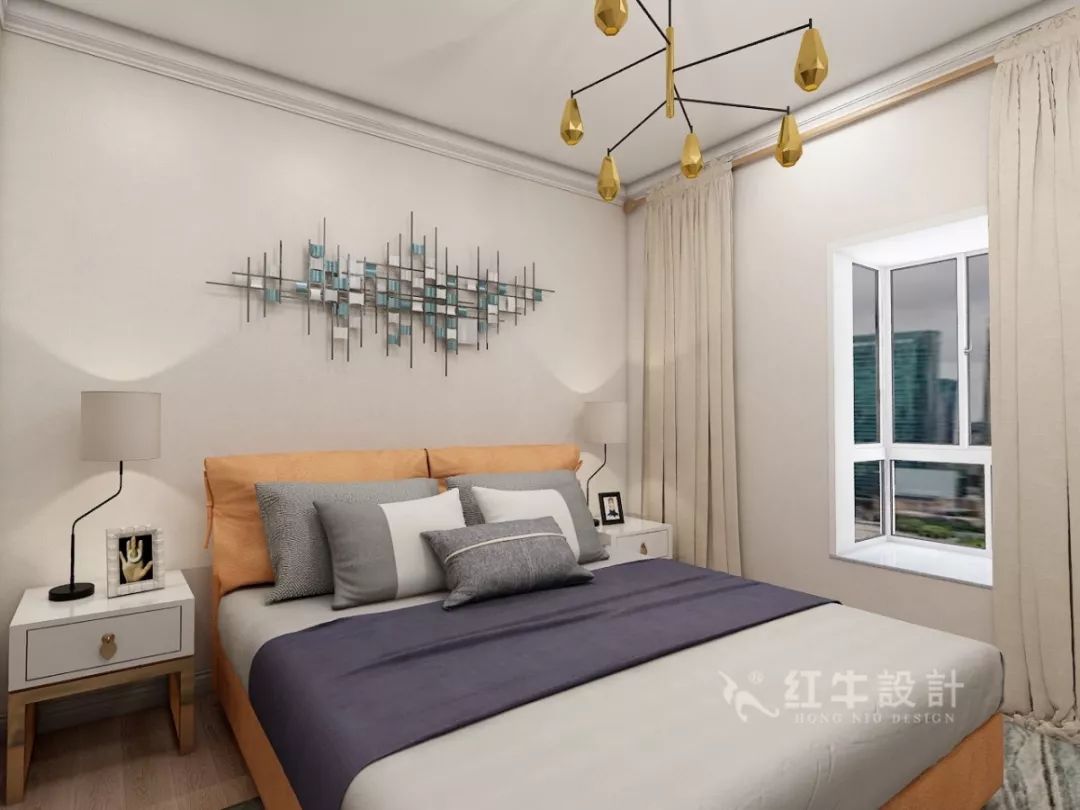 南京海賦尚城99㎡現代風格--幸福的三口之家08主臥