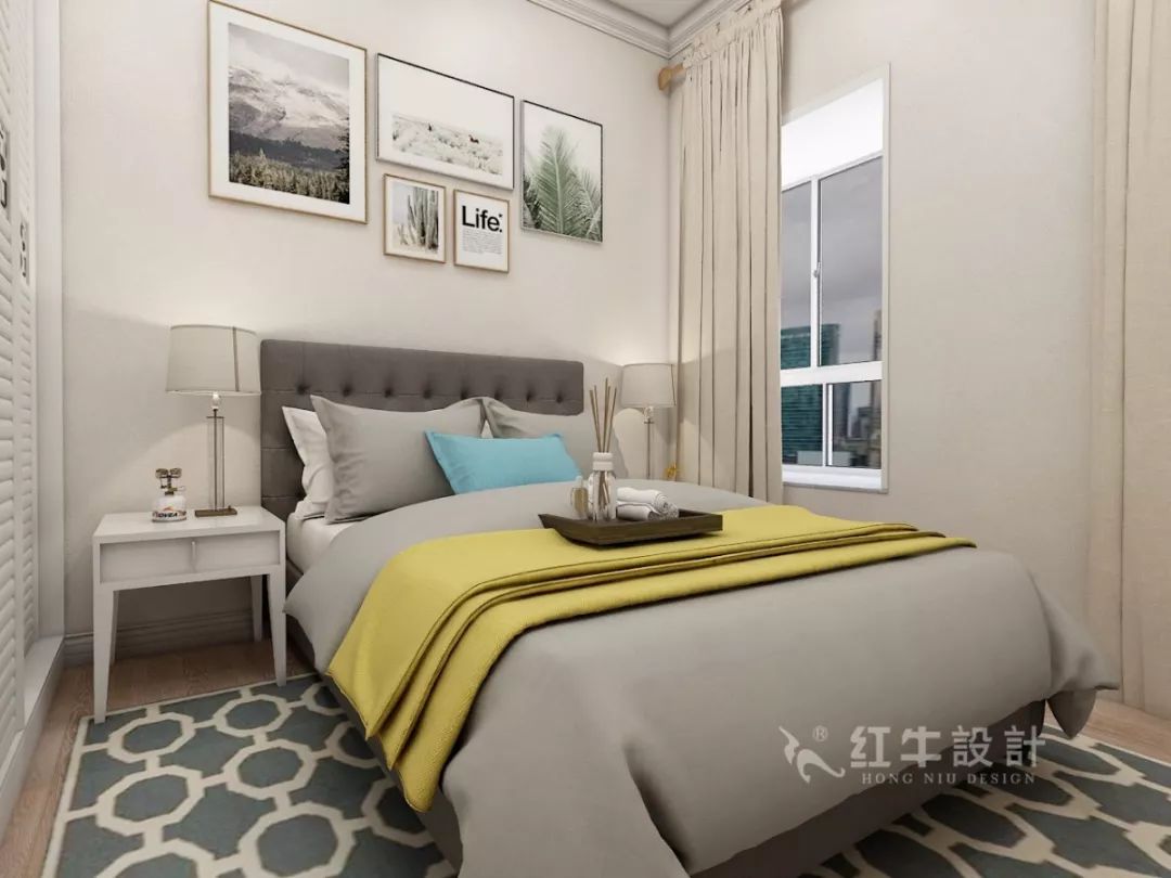 南京海賦尚城99㎡現代風格--幸福的三口之家10次臥
