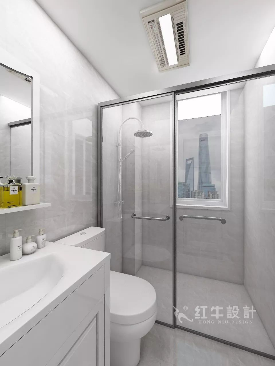 南京海賦尚城99㎡現代風格--幸福的三口之家12次衛