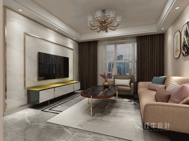 南京海賦尚城122㎡現(xiàn)代風格--打造高品質時尚家居01設計師：劉小勇