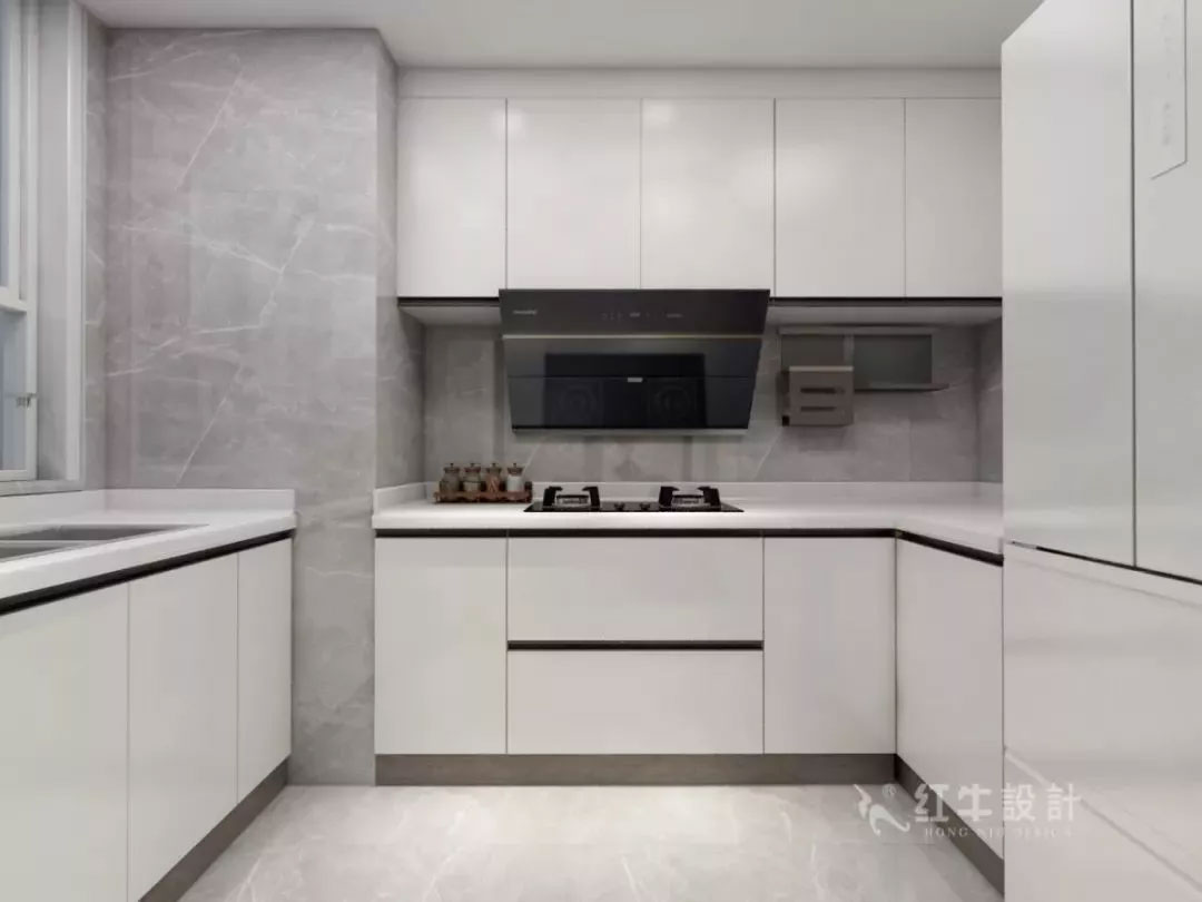 南京海賦尚城122㎡現(xiàn)代風格--打造高品質時尚家居06廚房