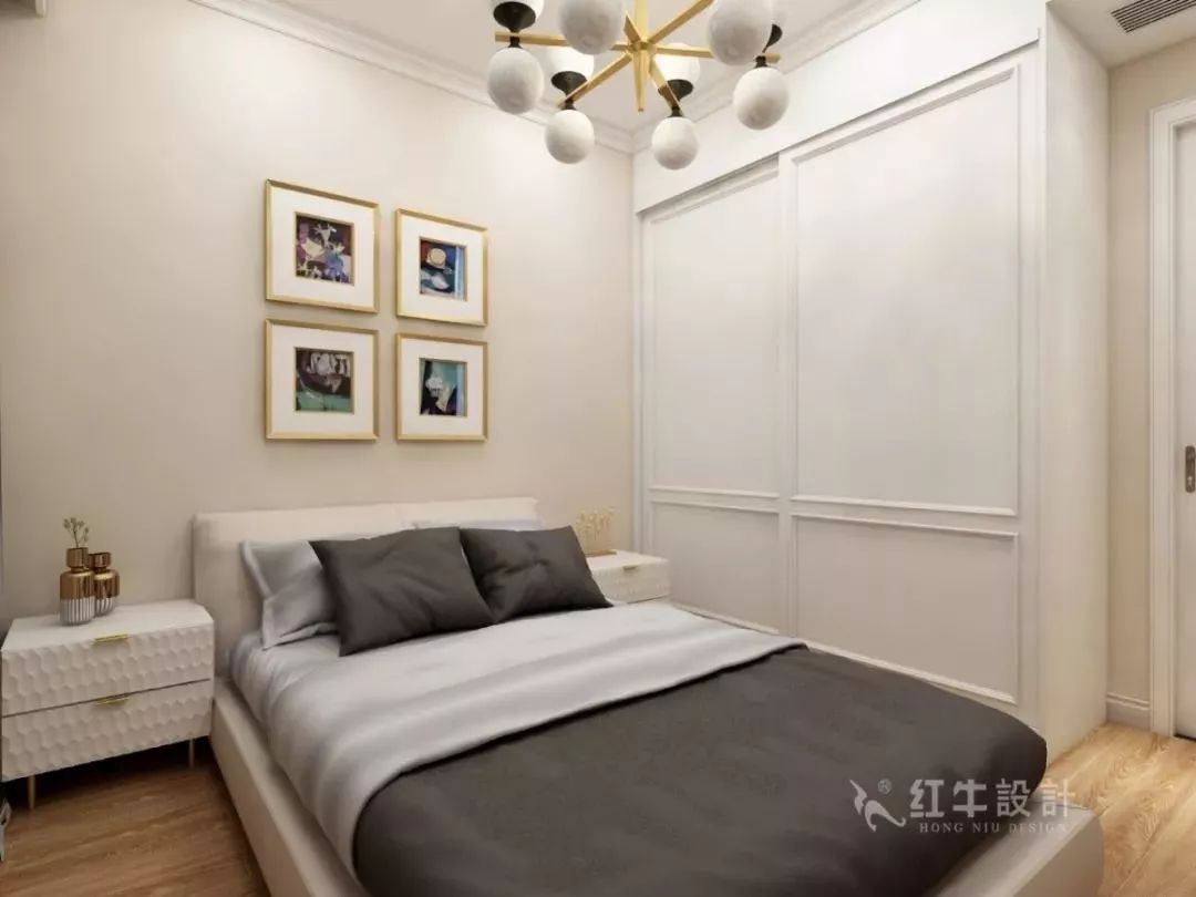 南京海賦尚城122㎡現(xiàn)代風格--打造高品質時尚家居08次臥