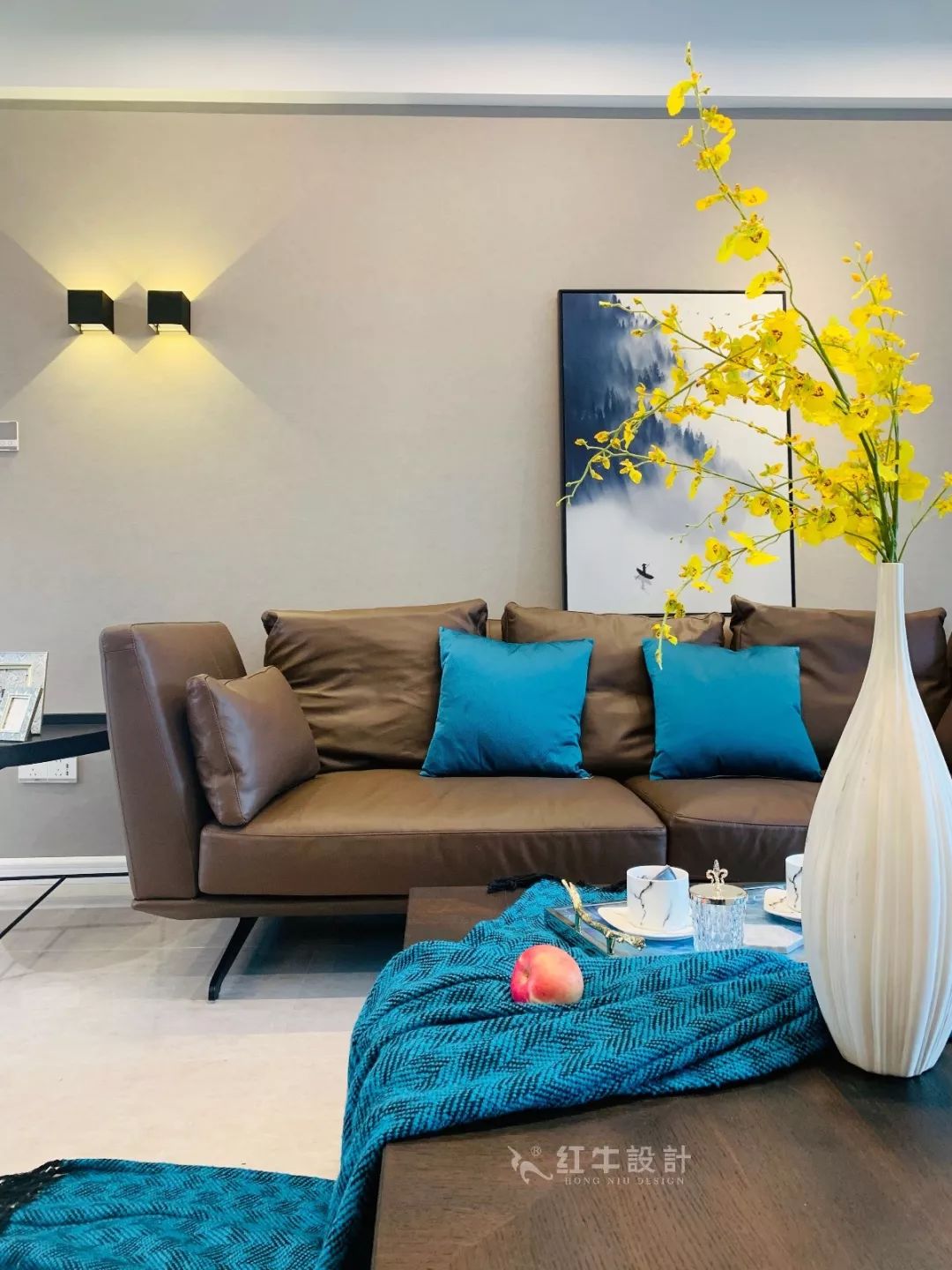 南京保利國(guó)際社區(qū)140㎡現(xiàn)代風(fēng)格--四室二廳大戶型，寬敞開闊又舒適！05客廳設(shè)計(jì)