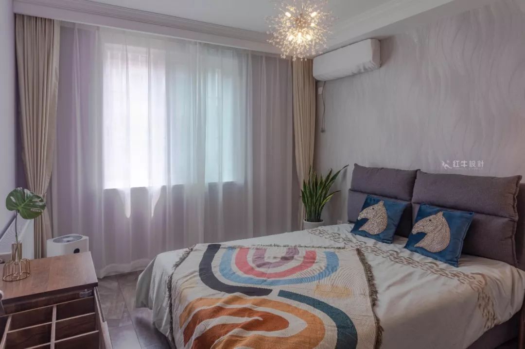 南京龍蟠花苑90㎡現代輕奢--老房升級改造，變身時尚精致家！14臥室改造