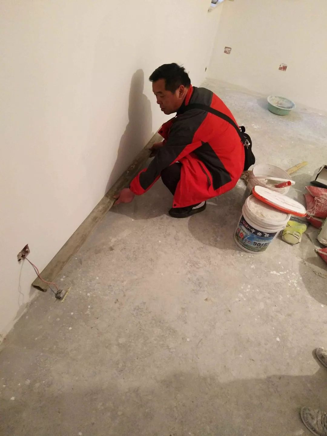 南京龍蟠花苑90㎡現代輕奢--老房升級改造，變身時尚精致家！37油漆施工