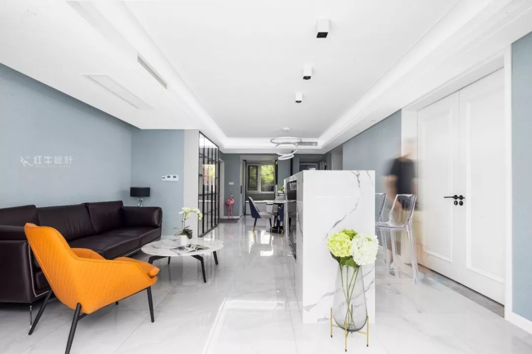 南京雅居樂145㎡現代簡約--演繹當代生活美學09臥室設計01客廳