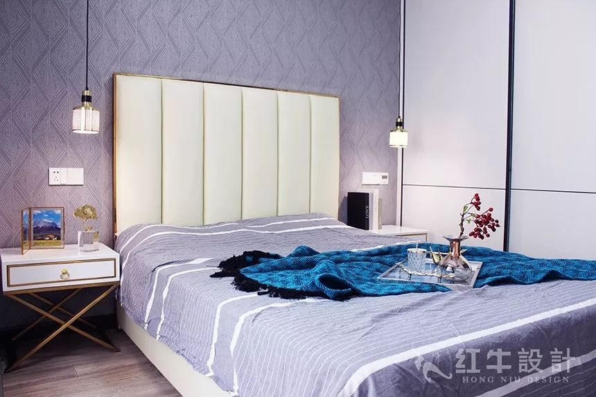 南京春江紫宸90㎡簡約風格--家有“小熊”08臥室設計