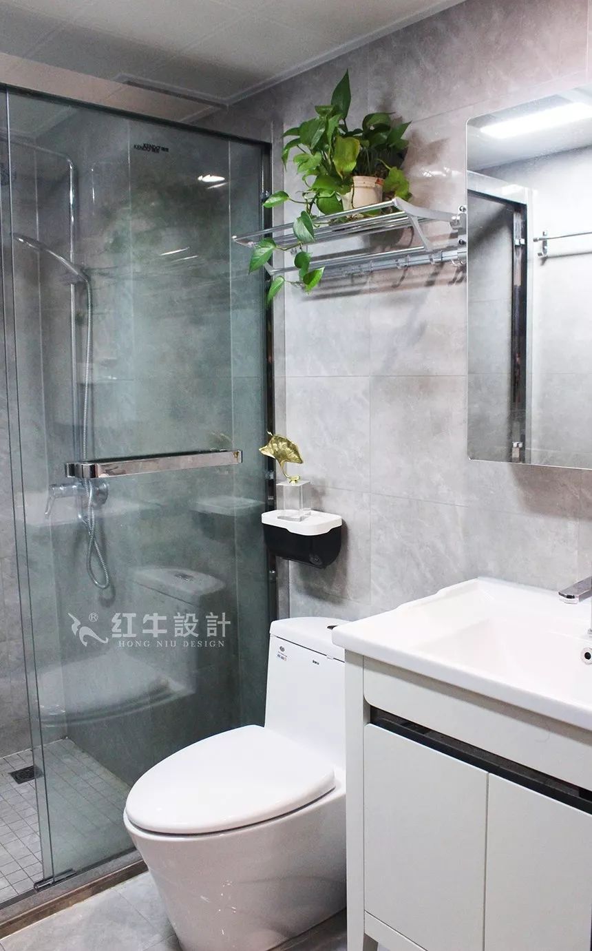 南京春江紫宸90㎡簡約風格--家有“小熊”11衛生間設計