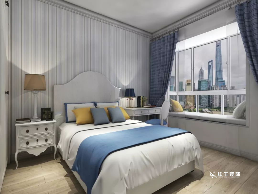 南京萬科光明城市115㎡簡美風格--適合三代人的家居環境12兒童房設計+logo