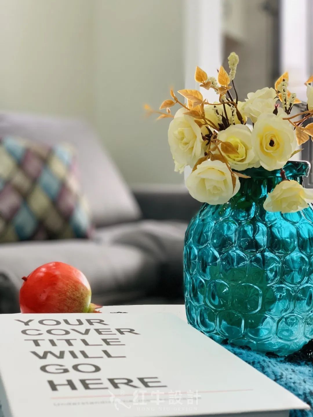 保利國際社區95㎡北歐風格--記錄毛坯到美家的蛻變過程08實景效果_客廳