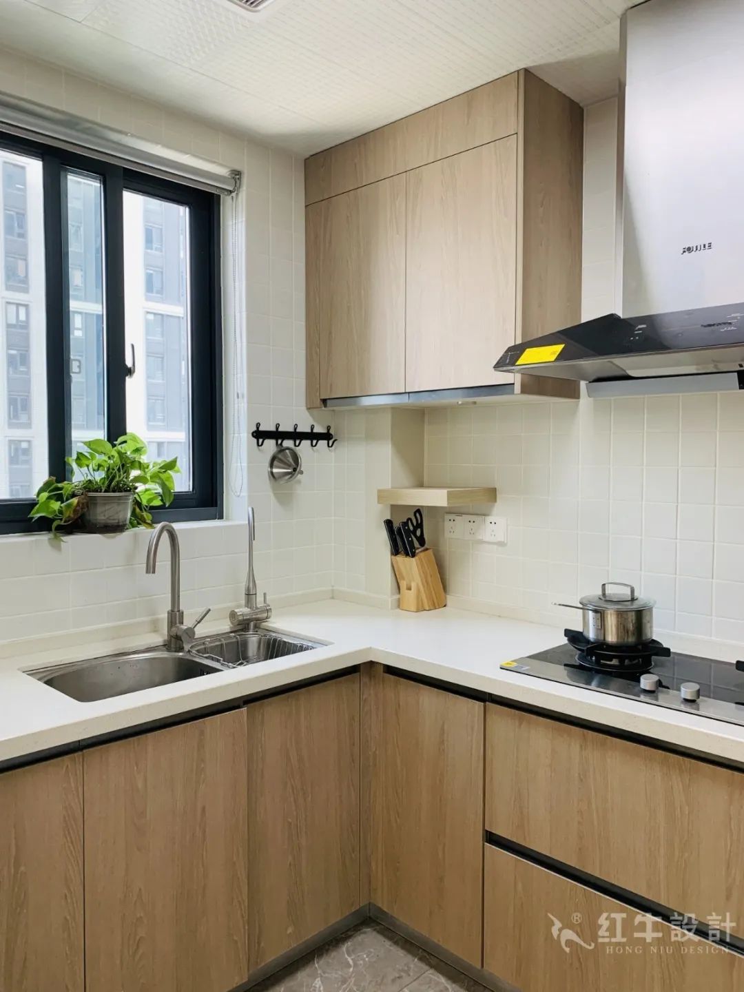 孟憲濤_保利國際社區(qū)115㎡現(xiàn)代北歐--簡潔明亮之家，一人獨居太愜意！12實景效果_廚房