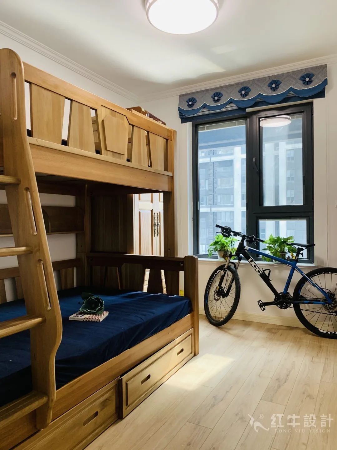 孟憲濤_保利國際社區(qū)115㎡現(xiàn)代北歐--簡潔明亮之家，一人獨居太愜意！16實景效果_客臥