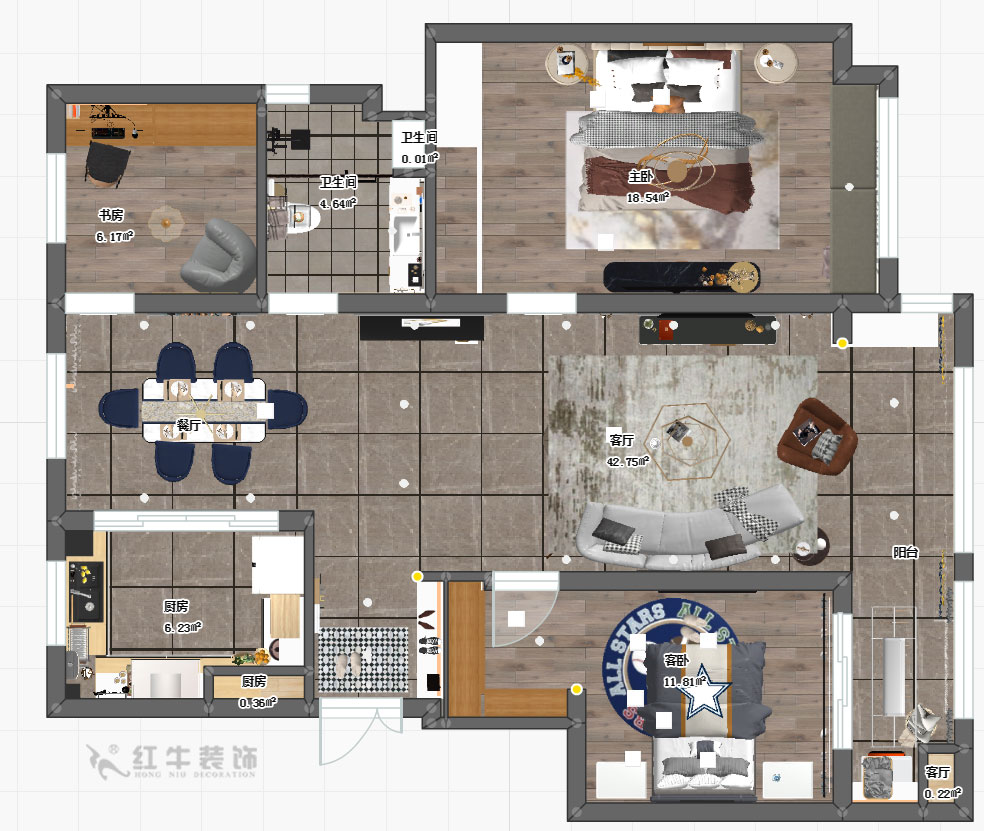 顧娟_汊河金地都會意境7-107-118㎡-現代風格_平面圖+logo