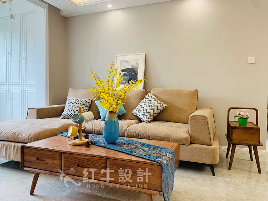 保利國際社區115㎡現代風格--想現場參觀新裝好的房子嗎？這里就有哦！01劉曉芳_保利國際社區-89㎡-北歐風格