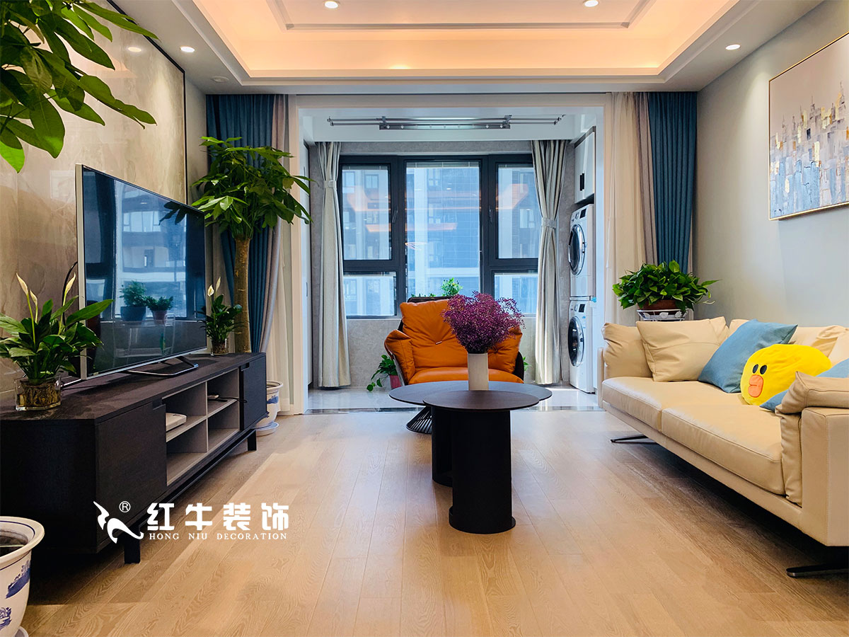 陸利民_保利國際社區3-2703-115㎡-現代風格（3室2廳1廚2衛2陽臺￥183429）01客廳