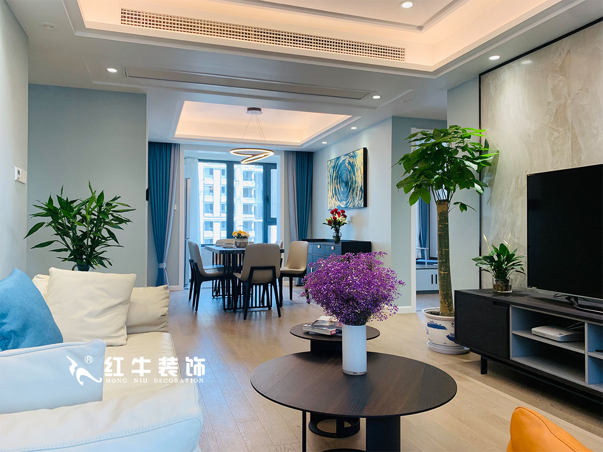 陸利民_保利國際社區3-2703-115㎡-現代風格（3室2廳1廚2衛2陽臺￥183429）02客餐廳