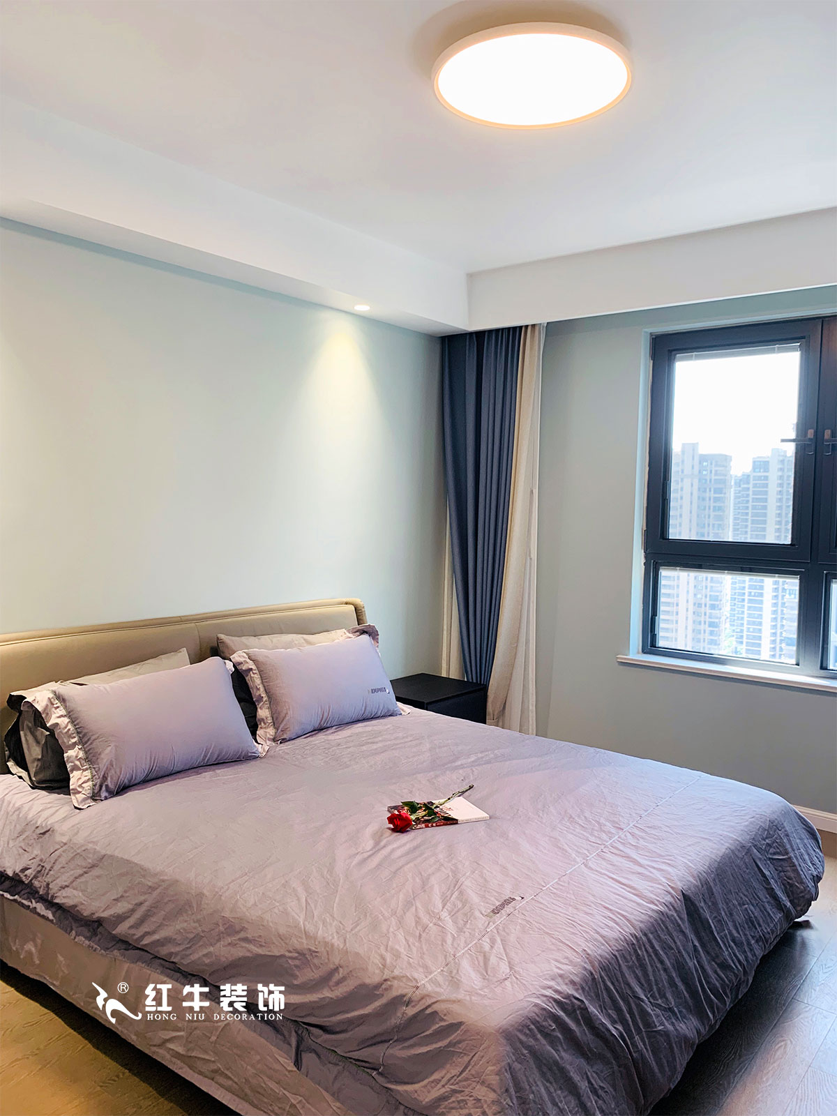 陸利民_保利國際社區3-2703-115㎡-現代風格（3室2廳1廚2衛2陽臺￥183429）11主臥室