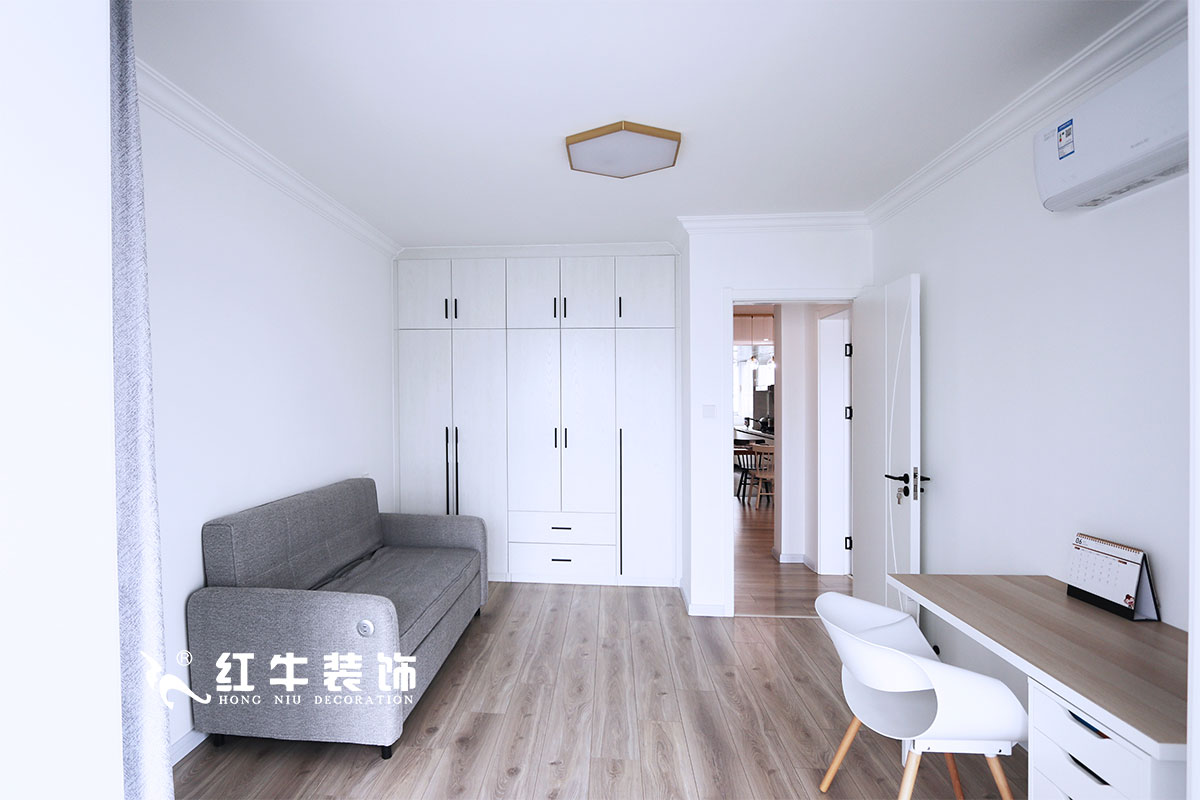 【實景案例】仇美蓉_良辰美景31棟2單元501-82㎡-北歐風(fēng)格_老房裝修2室2廳1衛(wèi)_全包11萬12次臥室IMG_0079