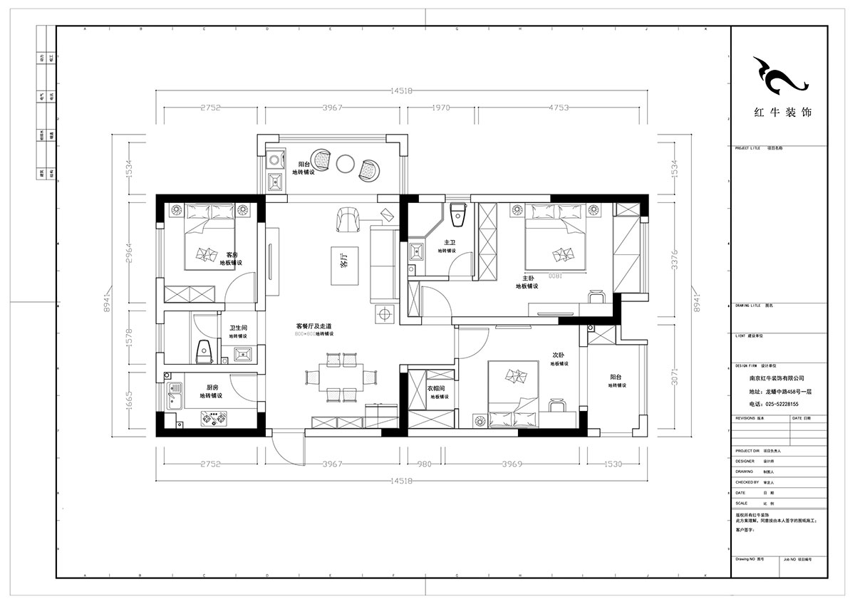陸利民_碧景山莊6-201-117㎡-地中海風格_3室2廳2衛（新房裝修）_成品家￥156700_全包15