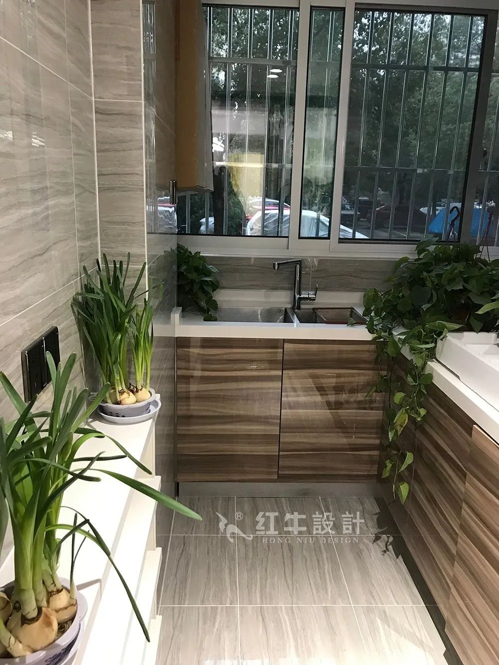 賈庭_景明佳苑75㎡現代簡約--看小戶型如何擠出3間臥室09廚房