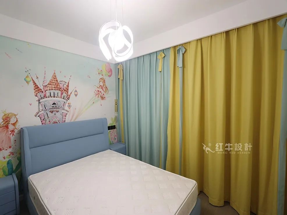 賈庭_景明佳苑75㎡現代簡約--看小戶型如何擠出3間臥室11女兒房