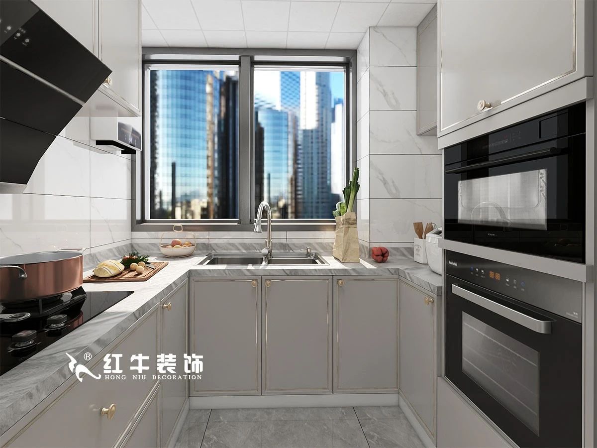 劉萍萍_仙龍灣山莊90㎡輕奢風格｜加入一點金屬線條，這個家高級又溫柔！07