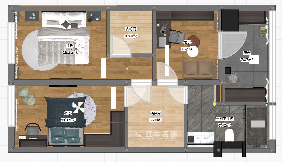 郭志成｜銀城千花溪3-505-130㎡-現代簡約風格｜3室2廳2衛｜新房裝修｜定制家￥195986｜全包19