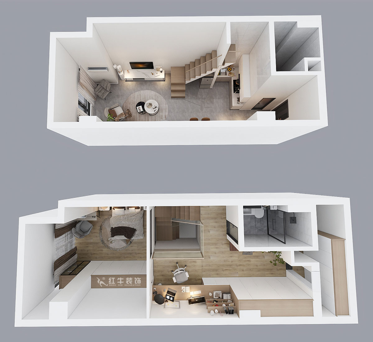劉小勇｜瑞鑫蘭庭綜合樓1927-90㎡-現代簡約風格｜2室1廳2衛｜老房裝修｜定制家｜全包11