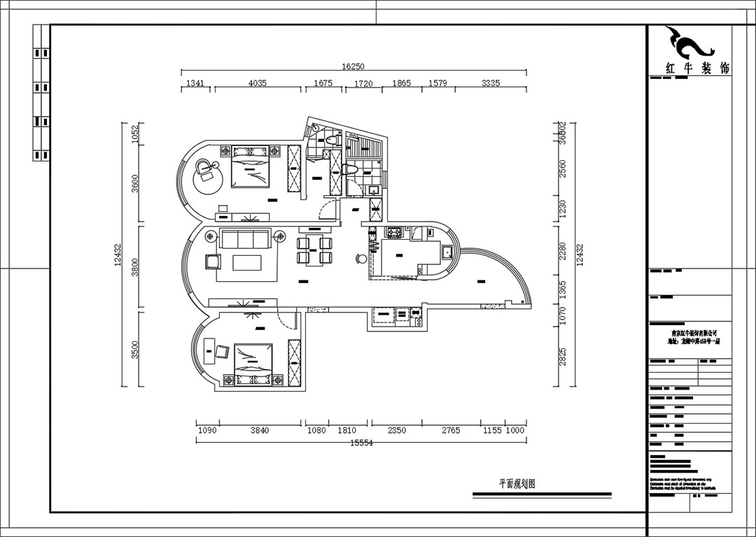 熊浩宇｜蘇寧濱江壹號2-1-2702-125㎡-現代風格｜2室2廳2衛｜老房改造裝修｜定制家｜全包20萬｜00_02平面規劃圖