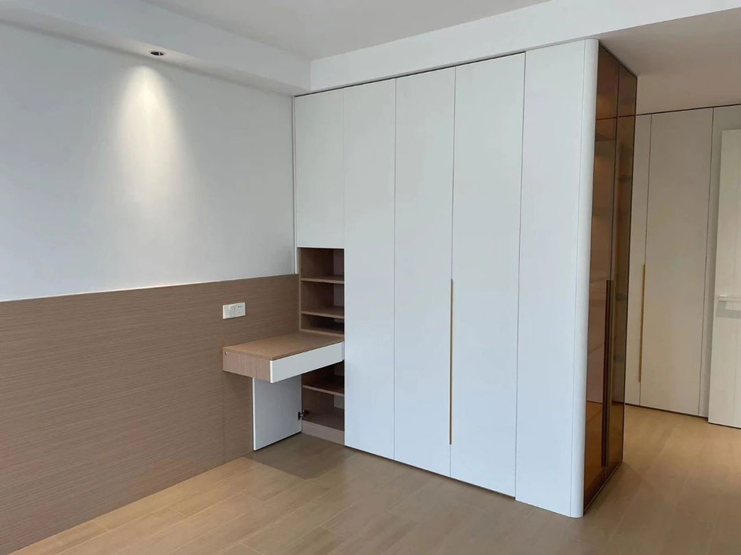 客戶見(jiàn)證｜又一工地完工，業(yè)主送來(lái)致謝錦旗，【內(nèi)附完工實(shí)景和效果圖】07主臥1080x809