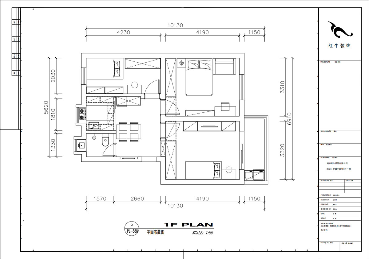 劉小勇｜東井二村524-505-72㎡-現代簡約風格｜3室1廳1衛｜老房裝修｜定制家｜全包15