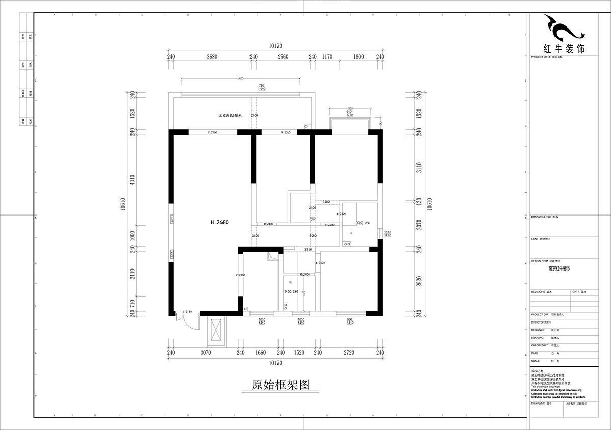 孟憲濤｜金浦御龍灣-I區(qū)3-1-204-120㎡-簡(jiǎn)約風(fēng)格｜3室2廳2衛(wèi)｜新房裝修｜定制家｜全包16萬｜00_01原始框架圖